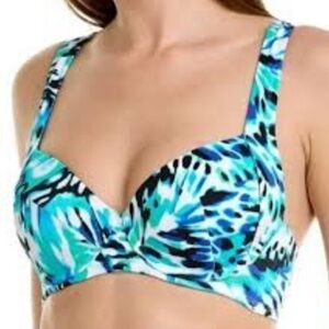 Tommy Bahama Island Cays Monarch Bikini Top - 34B - New